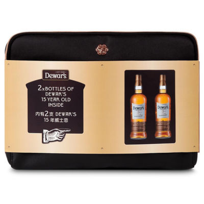 Buy DEWAR'S 15 YEAR OLD 2 X 1000ML 40% (TWIN PACK WITH SHOULDER