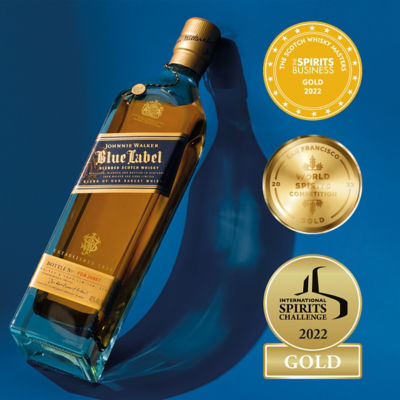 Buy JOHNNIE WALKER BLUE LABEL 1000ML 40% Online in Singapore