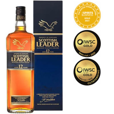 SCOTTISH LEADER 12 YEAR OLD 1000ML 40%