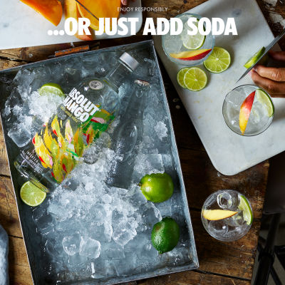 ABSOLUT 芒果风味绝对伏特加 1000ML 5
