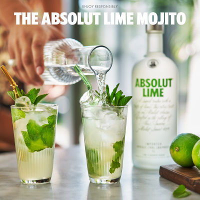 ABSOLUT LIME VODKA 1000ML 4