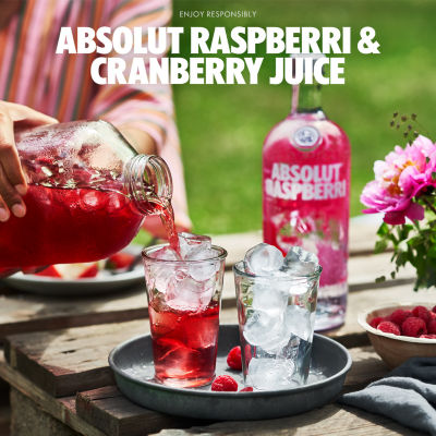 ABSOLUT 覆盆莓风味绝对伏特加 1000ML 4