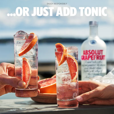 Buy ABSOLUT GRAPEFRUIT VODKA 1000ML Online Singapore