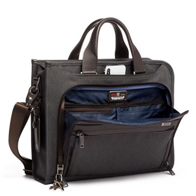 Tumi alpha 2 slim hotsell deluxe portfolio