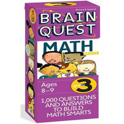 Buy Brain Quest Math Grade 3 Ages 8-9 Online Singapore | iShopChangi