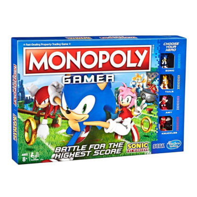 Buy Hasbro E8396 Monopoly Gamer Sonic The Hedgehog Edition Board Game Online In Singapore Ishopchangi