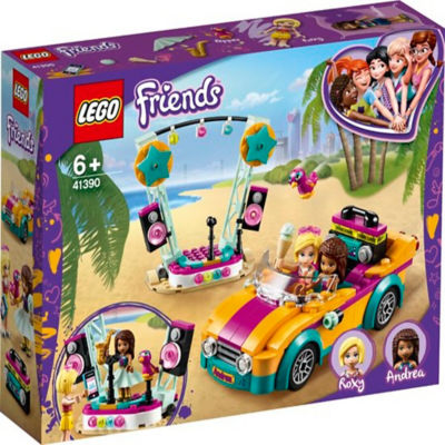 lego friends andrea car and stage