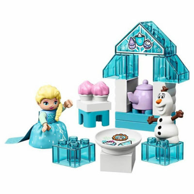 playset duplo elsa and olaf ́s ice party lego 10920