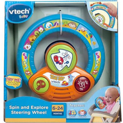 Buy Vtech Spin and Explore Steering Wheel Online in Singapore