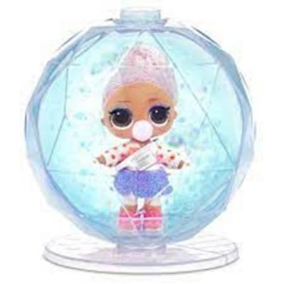 lol surprise winter disco glitter globe mystery pack