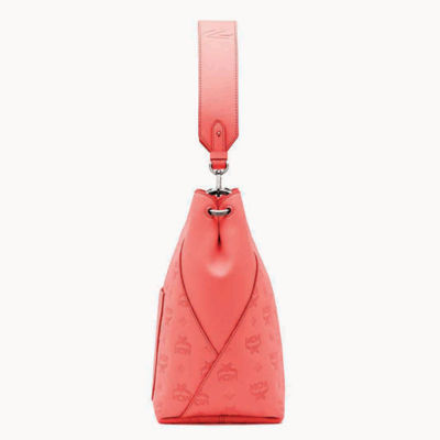 Klara monogrammed leather hobo bag hot sale