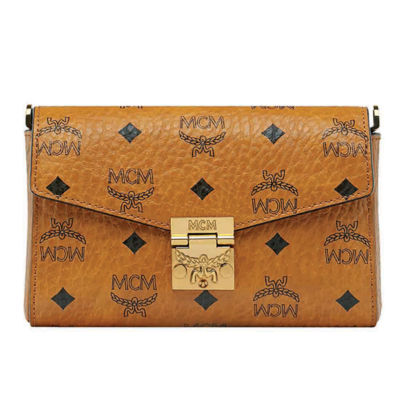 Buy MCM MILLIE FLAP CROSSBODY IN VISETOS BLACK Online Singapore ...