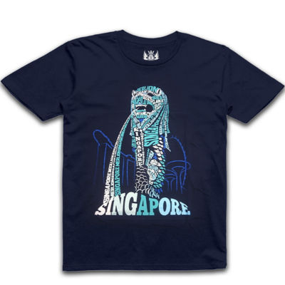 Buy SINGAPORE TYPOGRAPHY T SHIRT L Online in Singapore iShopChangi