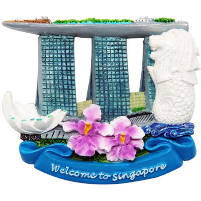 Buy SINGAPORE FRIDGE MARINA BAY SANDS SKY GARDEN WITH MERLION