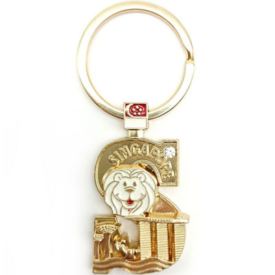 Buy SINGAPORE MERLION ALPHABET KEYCHAINS Online in Singapore