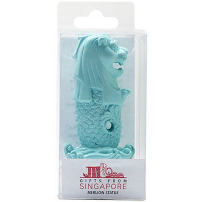 SINGAPORE SOUVENIRS 鱼尾狮雕像 - 蓝色 5