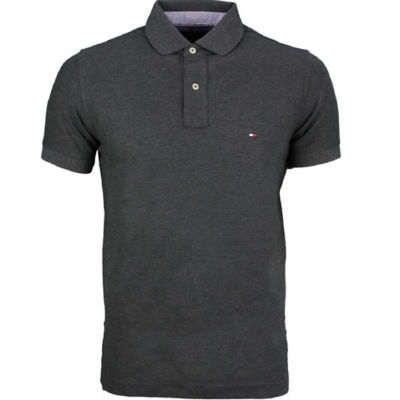 tommy hilfiger grey polo