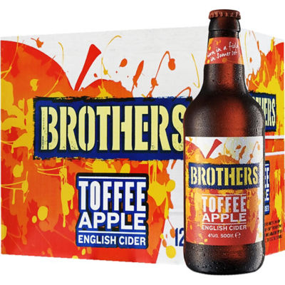 Buy Brothers Toffee Apple English Cider, 12x500ml Online Singapore