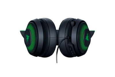 Razer Kraken Kitty雷蛇北海巨妖萌猫版 黑色 Ishopchangi