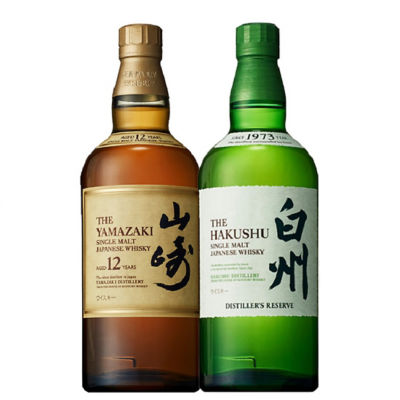 [BUNDLE] Yamazaki 12 Year + Hakushu Distiller Reserve by Changi Airport