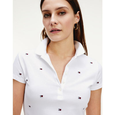 Buy WOMEN CHIARA EMBRO POLO SS Online Singapore | iShopChangi