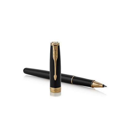 PARKER SONNET MATT BLACK GT ROLLERBALL PEN 3