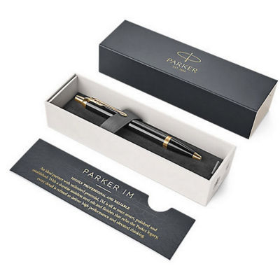 PARKER IM BLACK GT BALLPOINT PEN 3