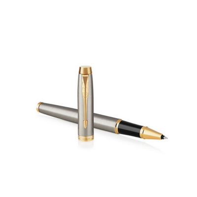 PARKER IM BRUSHED METAL GT ROLLERBALL PEN 3