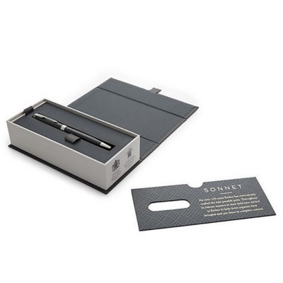 PARKER SONNET BLACK CT BALLPOINT PEN 3