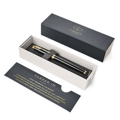 PARKER IM BLACK GT ROLLERBALL PEN 4