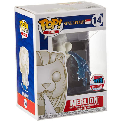 Funko Pop! Icons: #14 Merlion Spits The Water Exclusive Play Figure 