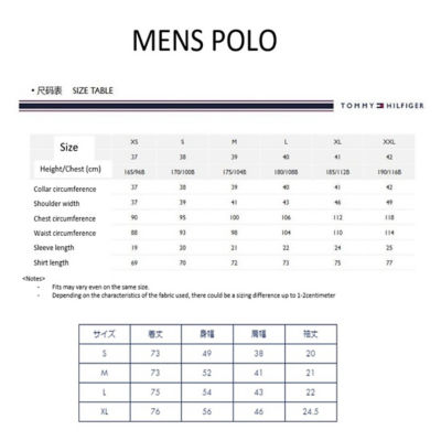 tommy tipped slim polo