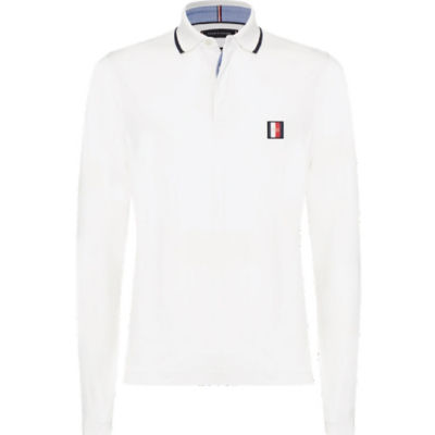 tommy hilfiger long sleeve polo shirt