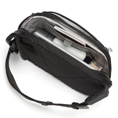 PACSAFE VIBE 100 ANTITHEFT HIP PACK JET BLACK by