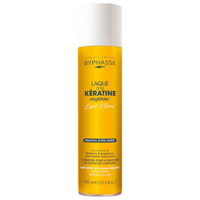 Byphasse Natural Effect Hair Spray Extra Strong Hold 400ml 1