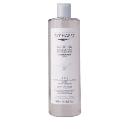 Buy BYPHASSE MICELLAR MAKEUP REMOVER SOLUTION W/ACTIVATED CHARCOAL