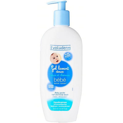 Gentle Body & Hair Wash Gel for Baby – Evoluderm