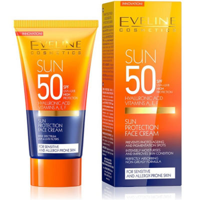 EVELINE 伊芙琳防晒专家系列面部防晒霜 spf50 50ml 1