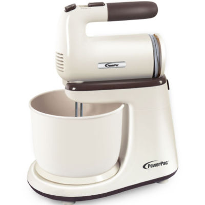 Powerpac Hand Stand Mixer With Bowl Ppsm8 Ishopchangi