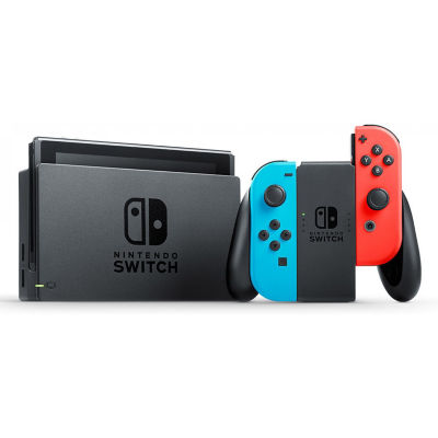 Nintendo Switch Gen 2 游戏机+ 胡闹厨房:全都好吃+ 连接罐+ 一年本地 