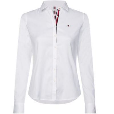 tommy hilfiger button up womens