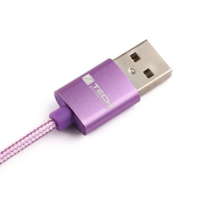 TRAVEL BLUE 2-IN-1 CHARGE CABLE - USB TO MICRO USB & TYPE C