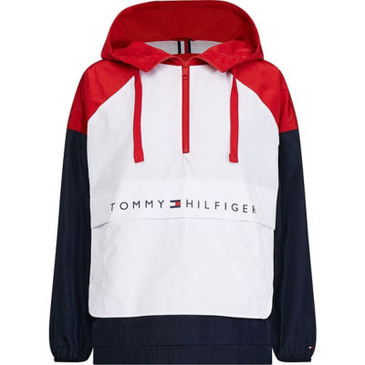 tommy hilfiger packable windbreaker