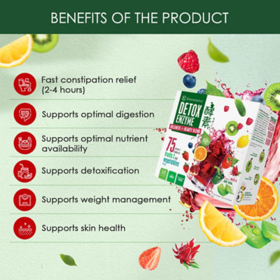 Kinohimitsu Detox Enzyme 30's 3