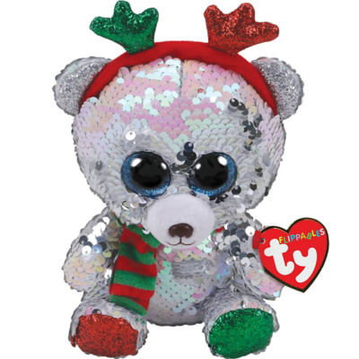 sequin teddy bear