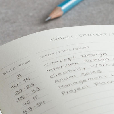 LEUCHTTURM1917 灯塔经典系列A5硬皮手帐藏蓝点格内页 3