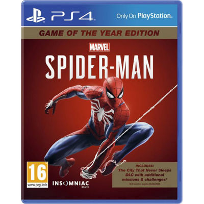 Spiderman goty deals ps4