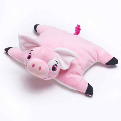 TRAVEL BLUE PINKY THE PIG KIDS TRAVEL NECK PILLOW