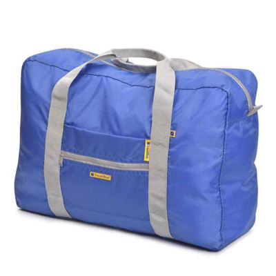 Buy TRAVEL BLUE FOLDABLE TRAVEL CARRY SHOPPING BAG - 30L Online in  Singapore