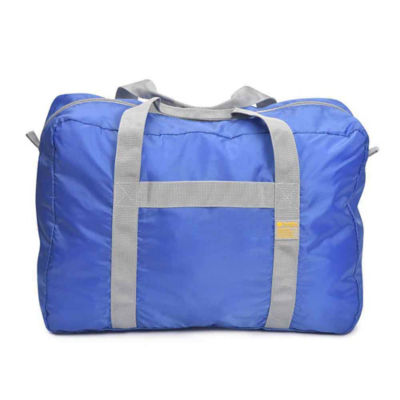 Buy TRAVEL BLUE FOLDABLE TRAVEL CARRY SHOPPING BAG - 30L Online in  Singapore